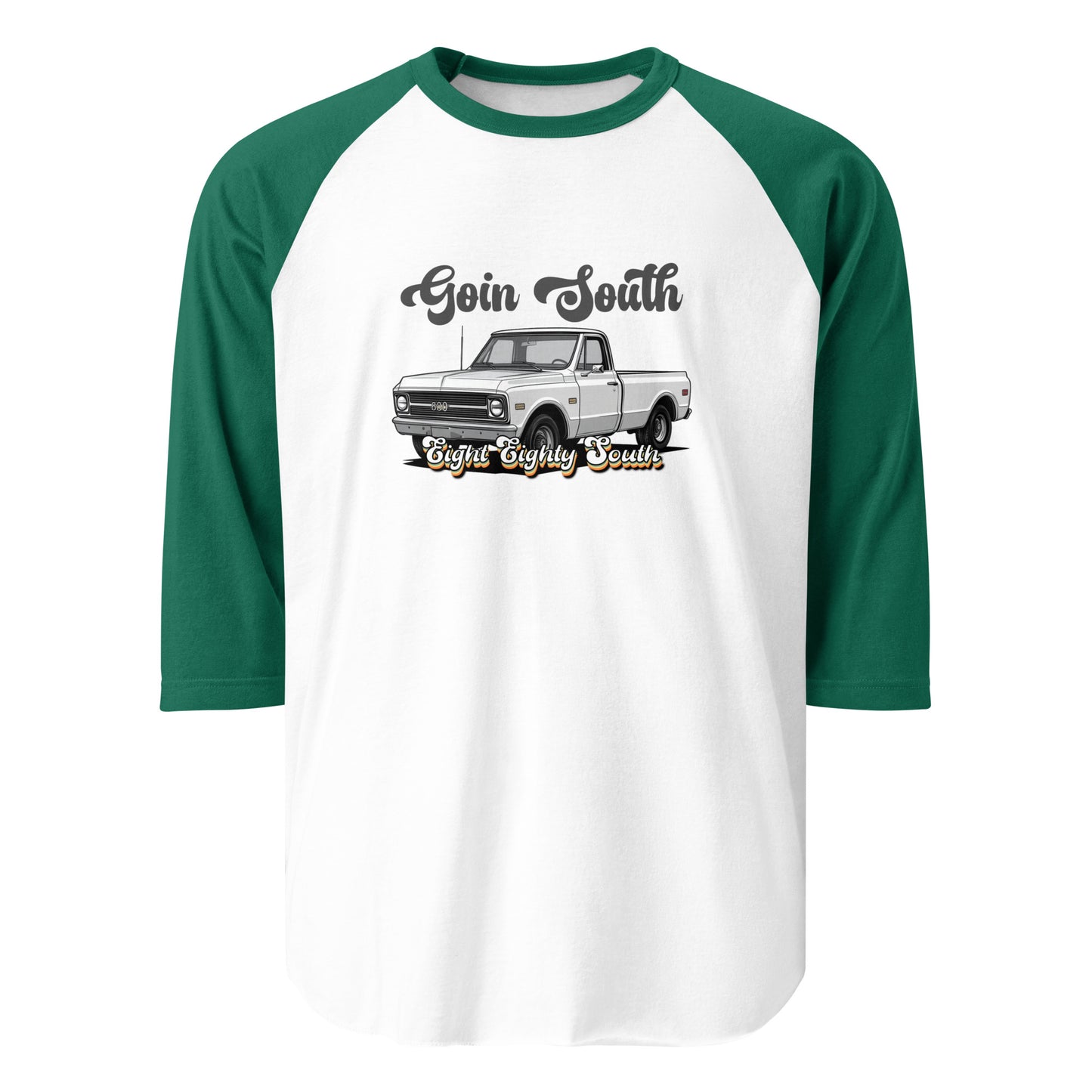 Goin' South Classic Truck - 3/4 sleeve raglan shirt