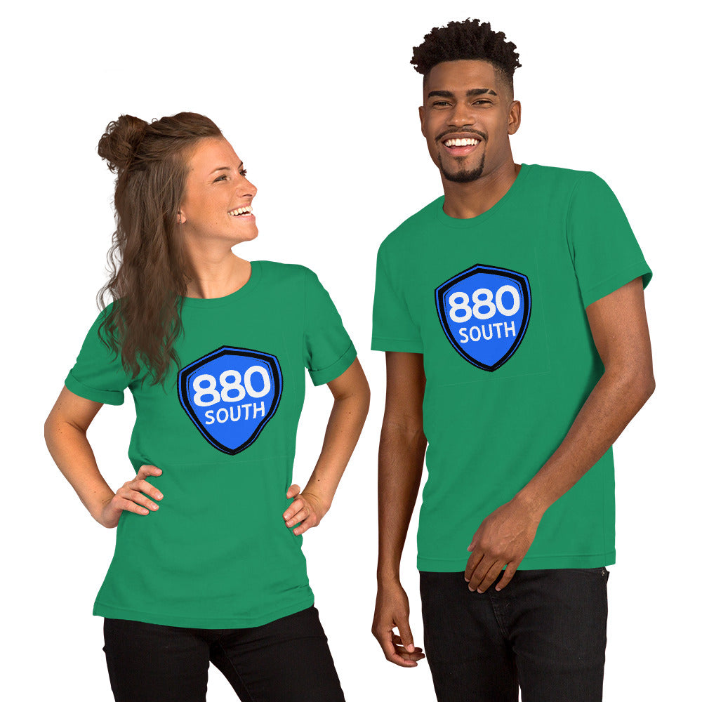880 South Blue Shield - Unisex t-shirt