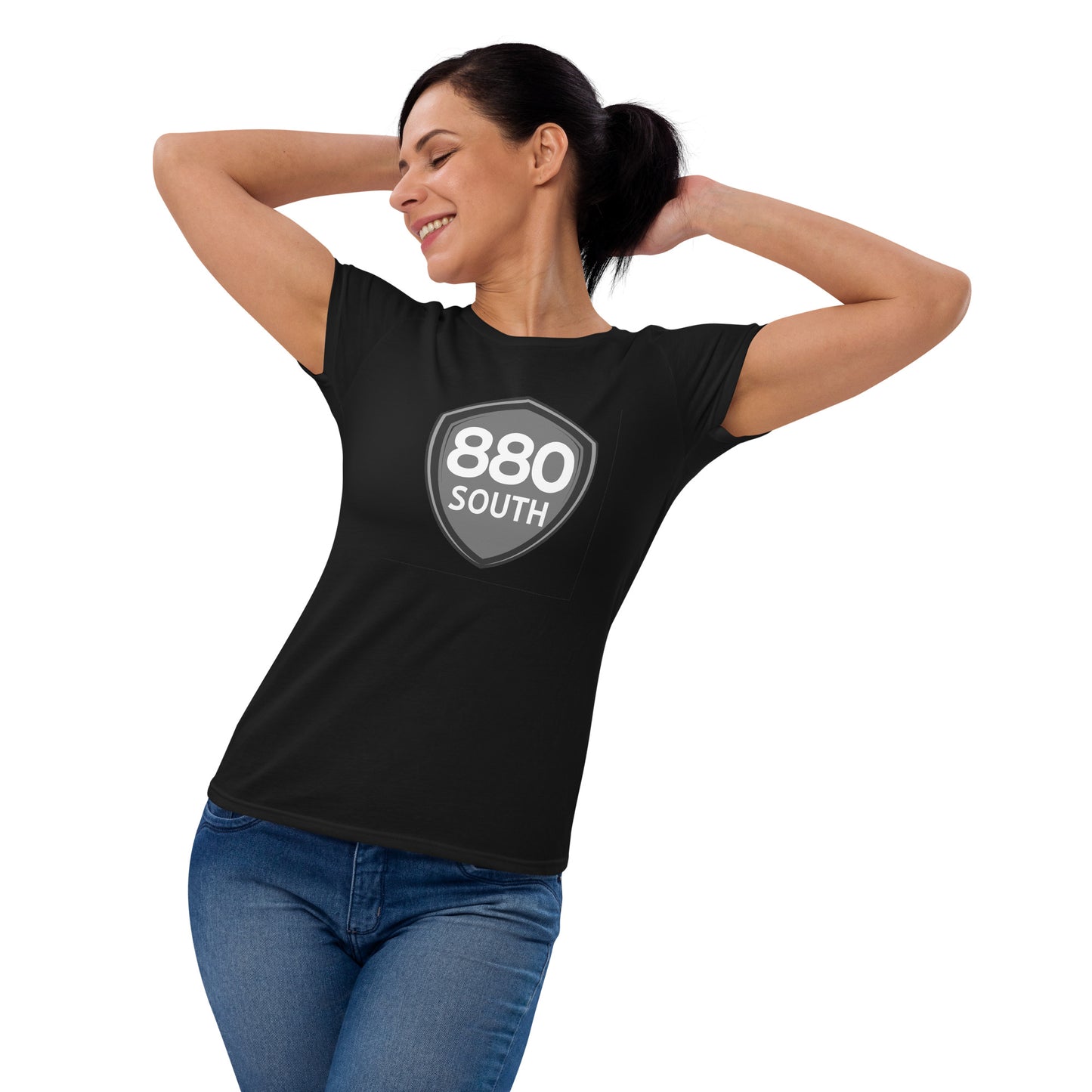 880 South Grey Shield - Women's short sleeve t-shirt