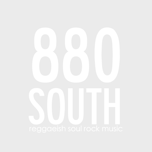880 SOUTH Stacked Logo Transfer Sticker