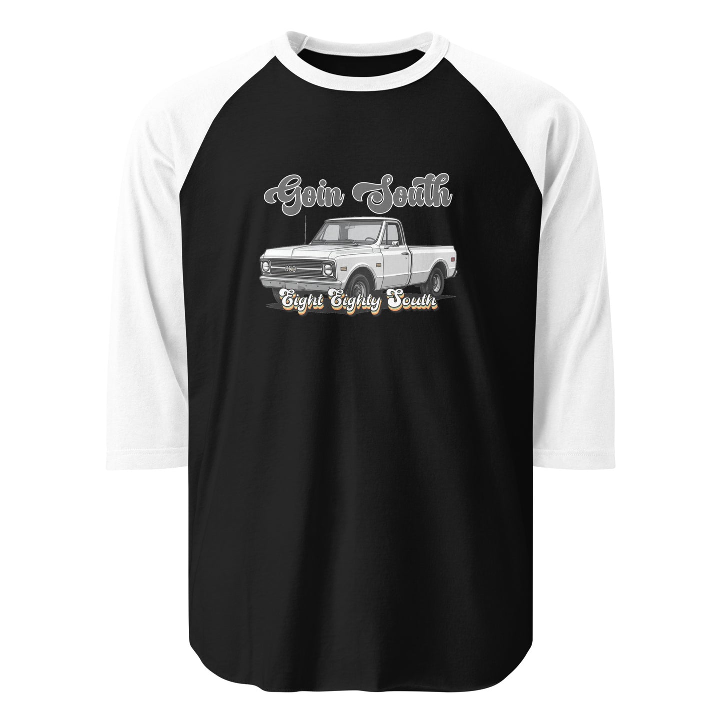 Goin' South Classic Truck - 3/4 sleeve raglan shirt